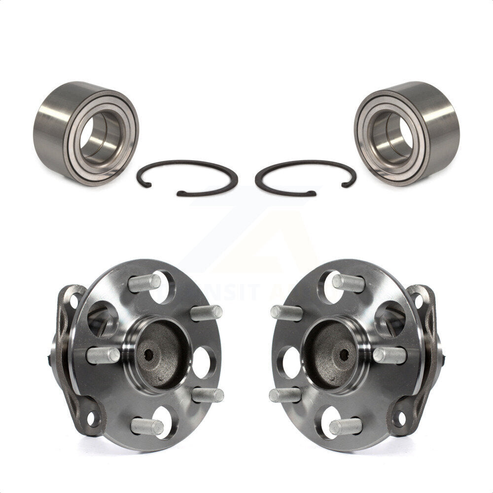 Front Rear Wheel Bearing And Hub Assembly Kit For 2011-2020 Toyota Sienna FWD K70-101664