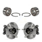 Front Rear Wheel Bearing And Hub Assembly Kit For 2008-2013 Suzuki SX4 FWD K70-101667