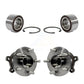 Front Rear Wheel Bearing And Hub Assembly Kit For Ford Escape Lincoln MKC K70-101678