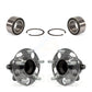 Front Rear Wheel Bearing And Hub Assembly Kit For Acura ILX K70-101681