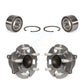 Front Rear Wheel Bearing And Hub Assembly Kit For Honda CR-V Acura RDX FWD K70-101688