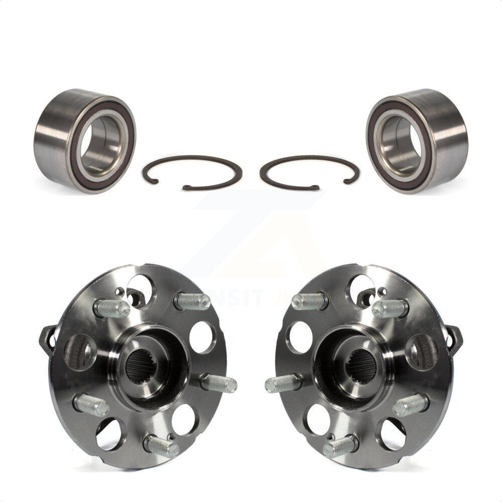 Front Rear Wheel Bearing And Hub Assembly Kit For Honda CR-V Acura RDX AWD K70-101689