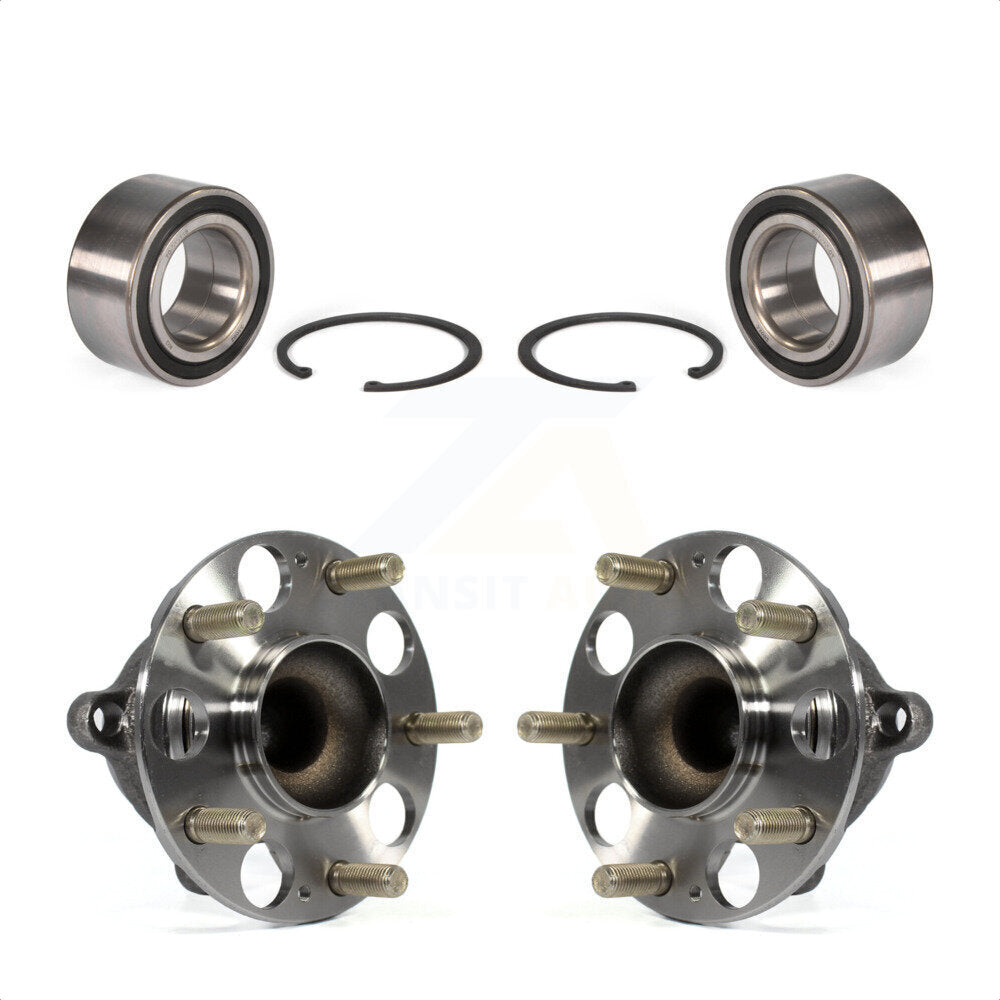Front Rear Wheel Bearing And Hub Assembly Kit For Honda Accord Acura TLX K70-101690