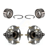 Front Rear Wheel Bearing And Hub Assembly Kit For Honda Accord Acura TLX K70-101690