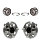 Front Rear Wheel Bearing And Hub Assembly Kit For 2012-2017 Kia Rio K70-101694