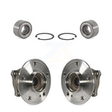 Front Rear Wheel Bearing And Hub Assembly Kit For Mercedes-Benz GLA250 CLA250 B Electric Drive B250e K70-101695