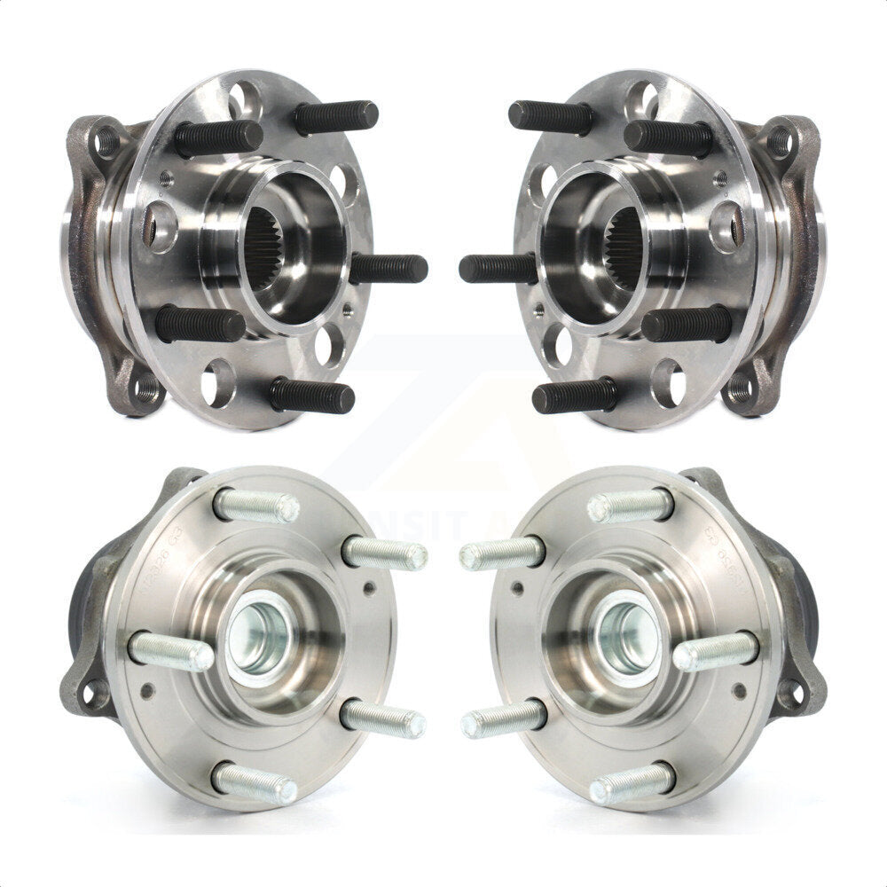 Front Rear Wheel Bearing & Hub Assembly Kit For Hyundai Santa Fe Sport XL FWD K70-101709