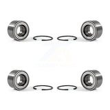 Front Rear Wheel Bearing Kit For Ford Fusion Lincoln MKZ Mercury Milan K70-101727