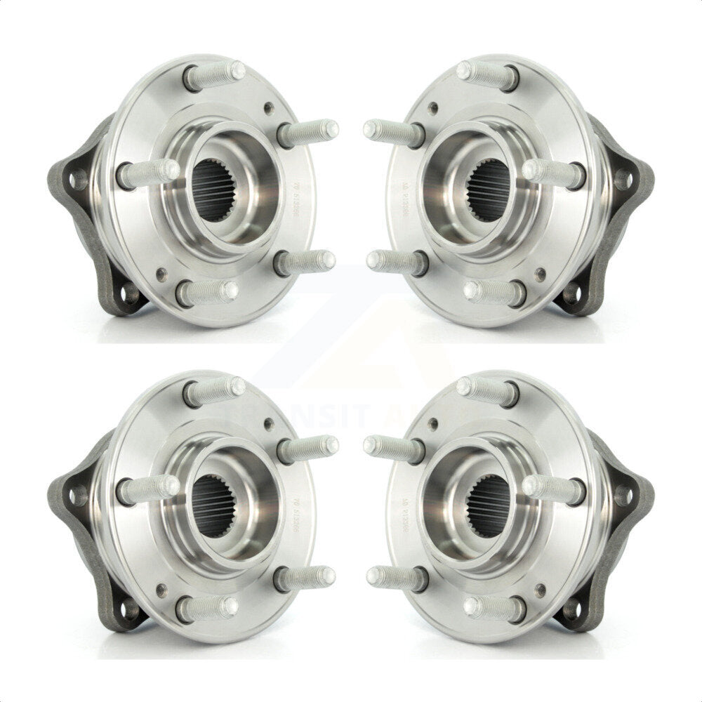 Front Rear Wheel Bearing & Hub Assembly Kit For Hyundai Kia Sorento Santa Fe Sport Veracruz AWD K70-101738