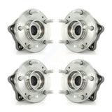 Front Rear Wheel Bearing & Hub Assembly Kit For Hyundai Kia Sorento Santa Fe Sport Veracruz AWD K70-101738