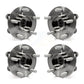Front Rear Wheel Bearing & Hub Assembly Kit For Ford Fusion Lincoln MKZ K70-101742