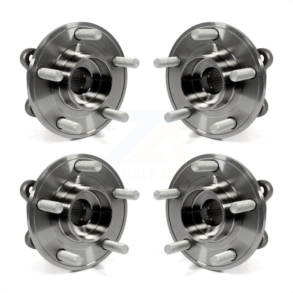 Front Rear Wheel Bearing & Hub Assembly Kit For Ford Fusion Lincoln MKZ K70-101742