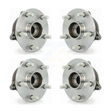Front Rear Wheel Bearing & Hub Assembly Kit For 2006-2013 Suzuki Grand Vitara K70-101748