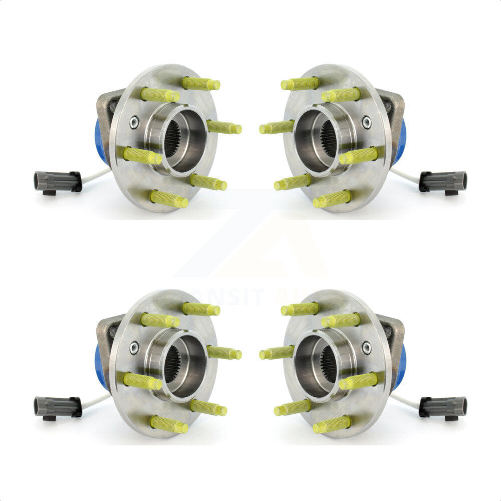Front Rear Wheel Bearing & Hub Assembly Kit For 2006-2006 Chevrolet Uplander Pontiac Montana Buick Terraza Saturn Relay AWD K70-101750