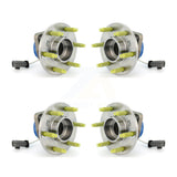 Front Rear Wheel Bearing & Hub Assembly Kit For 2006-2006 Chevrolet Uplander Pontiac Montana Buick Terraza Saturn Relay AWD K70-101750