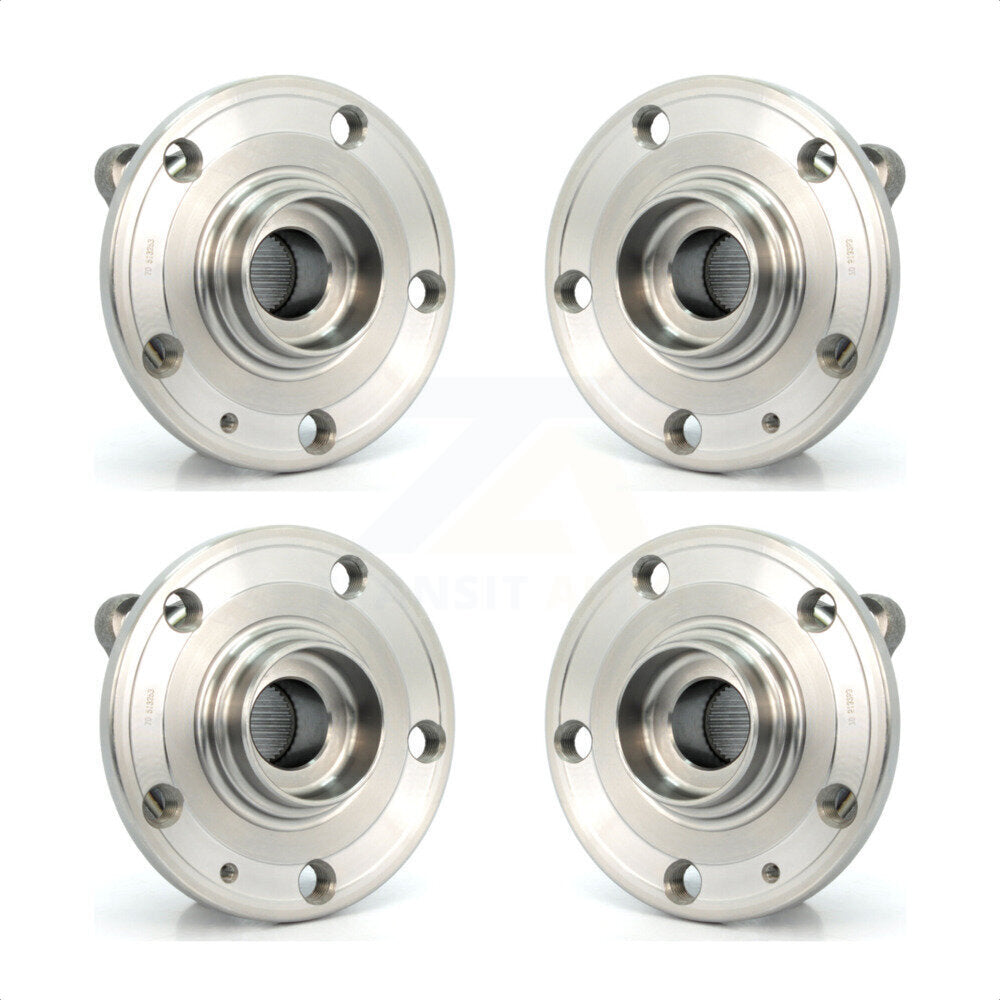 Front Rear Wheel Bearing & Hub Assembly Kit For Volkswagen Tiguan CC Passat Audi TT Quattro Q3 A3 R32 Limited K70-101753