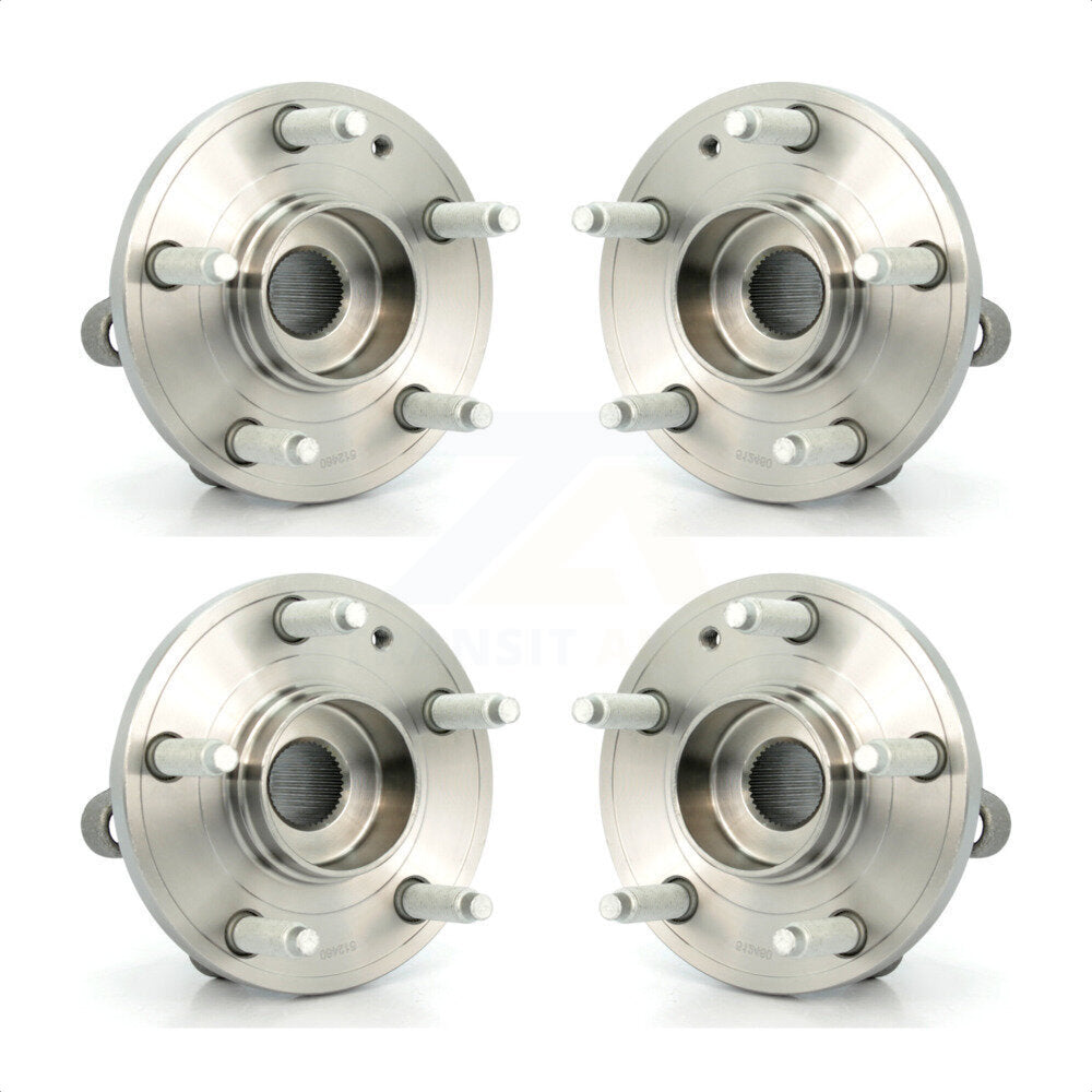 Front Rear Wheel Bearing & Hub Assembly Kit For Ford Explorer Police Interceptor Utility K70-101755
