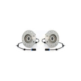 Front Wheel Bearing And Hub Assembly Kit For 1995-1995 Chevrolet K2500 GMC K3500 Suburban K70-101756