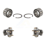 Front Rear Wheel Bearing And Hub Assembly Kit For 2016-2022 Honda HR-V FWD K70-101797