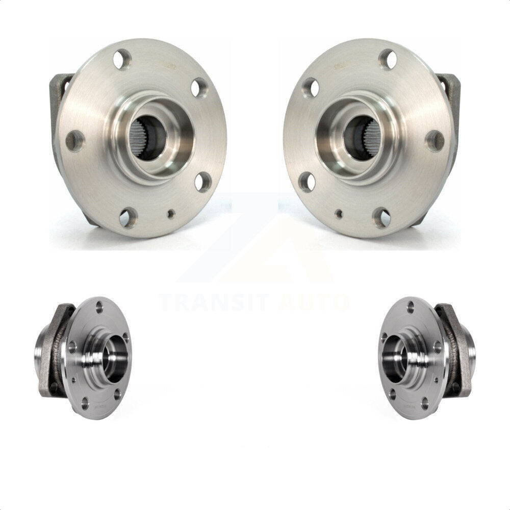 Front Rear Wheel Bearing & Hub Assembly Kit For Volkswagen Golf Alltrack SportWagen Audi S3 K70-101817
