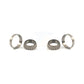Front Wheel Bearing And Race Set Pair For Chevrolet Trailblazer S10 Blazer Express 1500 EXT Astro Buick Rainier With 7-1/4" Ring Gear K70-101841