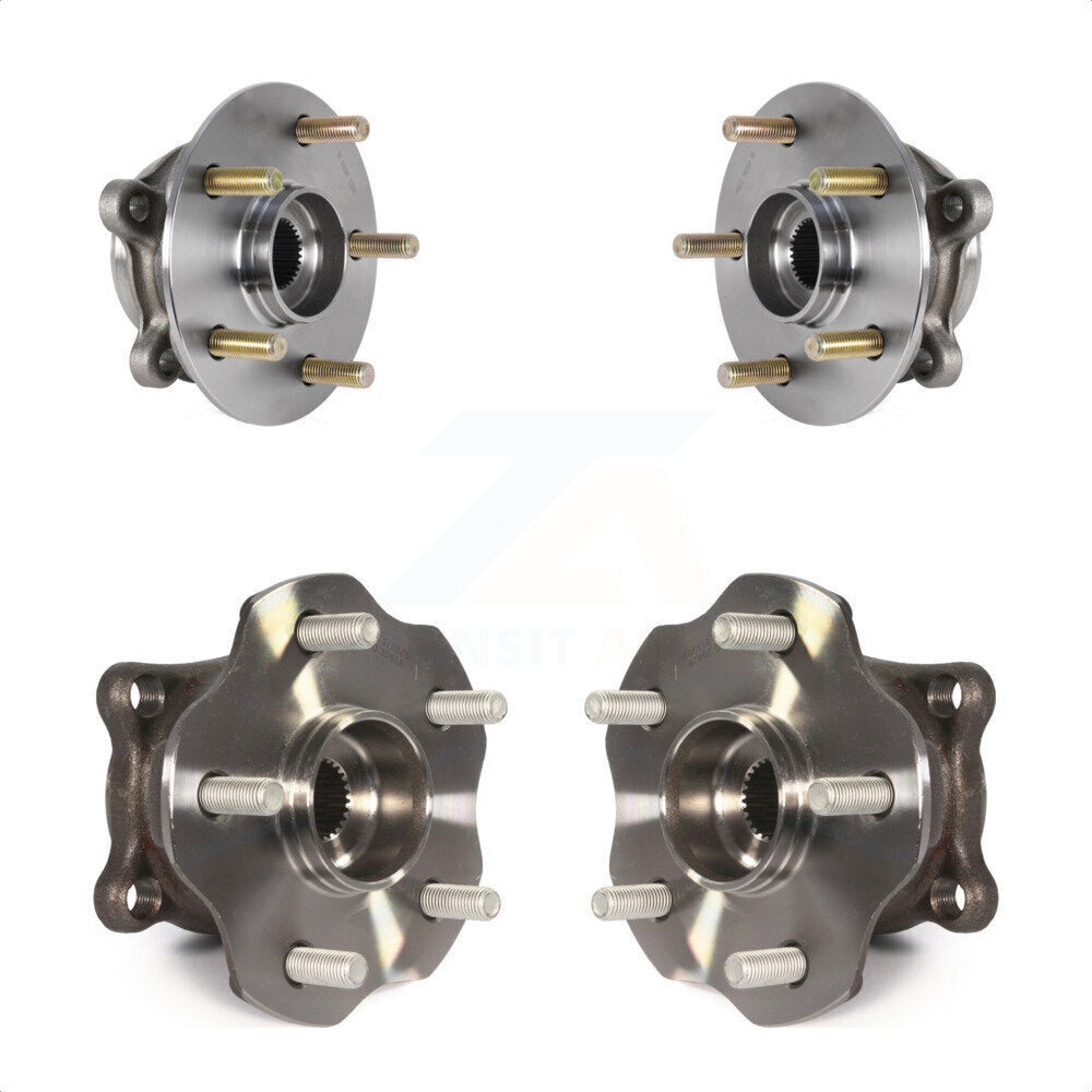 Front Rear Wheel Bearing & Hub Assembly Kit For Lexus RX350 RX450h RX350L RX450hL K70-101847