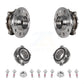 Front Rear Wheel Bearing & Hub Assembly Kit For Mercedes-Benz C300 C43 AMG C450 C400 C350e K70-101857