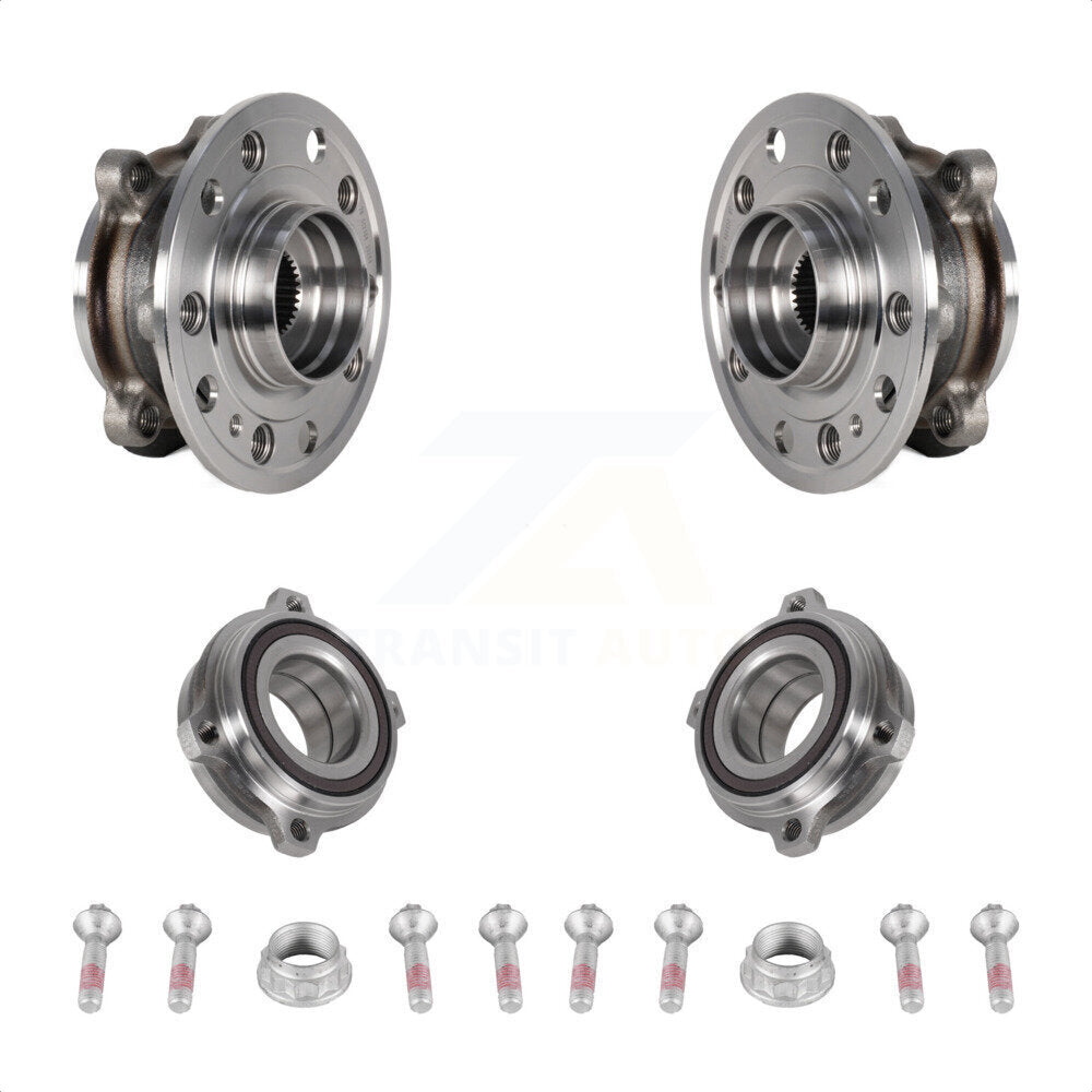 Front Rear Wheel Bearing & Hub Assembly Kit For Mercedes-Benz C300 C43 AMG C450 C400 C350e K70-101857