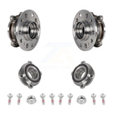 Front Rear Wheel Bearing & Hub Assembly Kit For Mercedes-Benz C300 C43 AMG C450 C400 C350e K70-101857