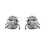Front Wheel Bearing And Hub Assembly Pair For 2017-2022 Ford F-250 Super Duty F-350 4WD K70-101876