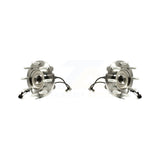 Rear Wheel Bearing And Hub Assembly Pair For Chevrolet Silverado 1500 GMC Sierra With Four Steering K70-101879
