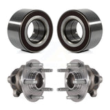 Front Rear Wheel Bearing And Hub Assembly Kit For Chevrolet Trax Buick Encore Sonic K70-101904