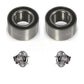 Front Rear Wheel Bearing And Hub Assembly Kit For 2018 Toyota Camry Excluding Vehicles Manufactured In Japan K70-101909