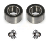 Front Rear Wheel Bearing And Hub Assembly Kit For 2018 Toyota Camry Excluding Vehicles Manufactured In Japan K70-101909