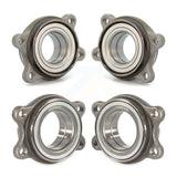 Front Rear Wheel Bearing & Hub Assembly Kit For 2002-2007 Audi A4 Quattro With Inner Ring Length of 19mm Module K70-101921