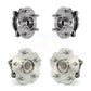 Front Rear Wheel Bearing & Hub Assembly Kit For Toyota RAV4 FWD with GAS engine K70-101922