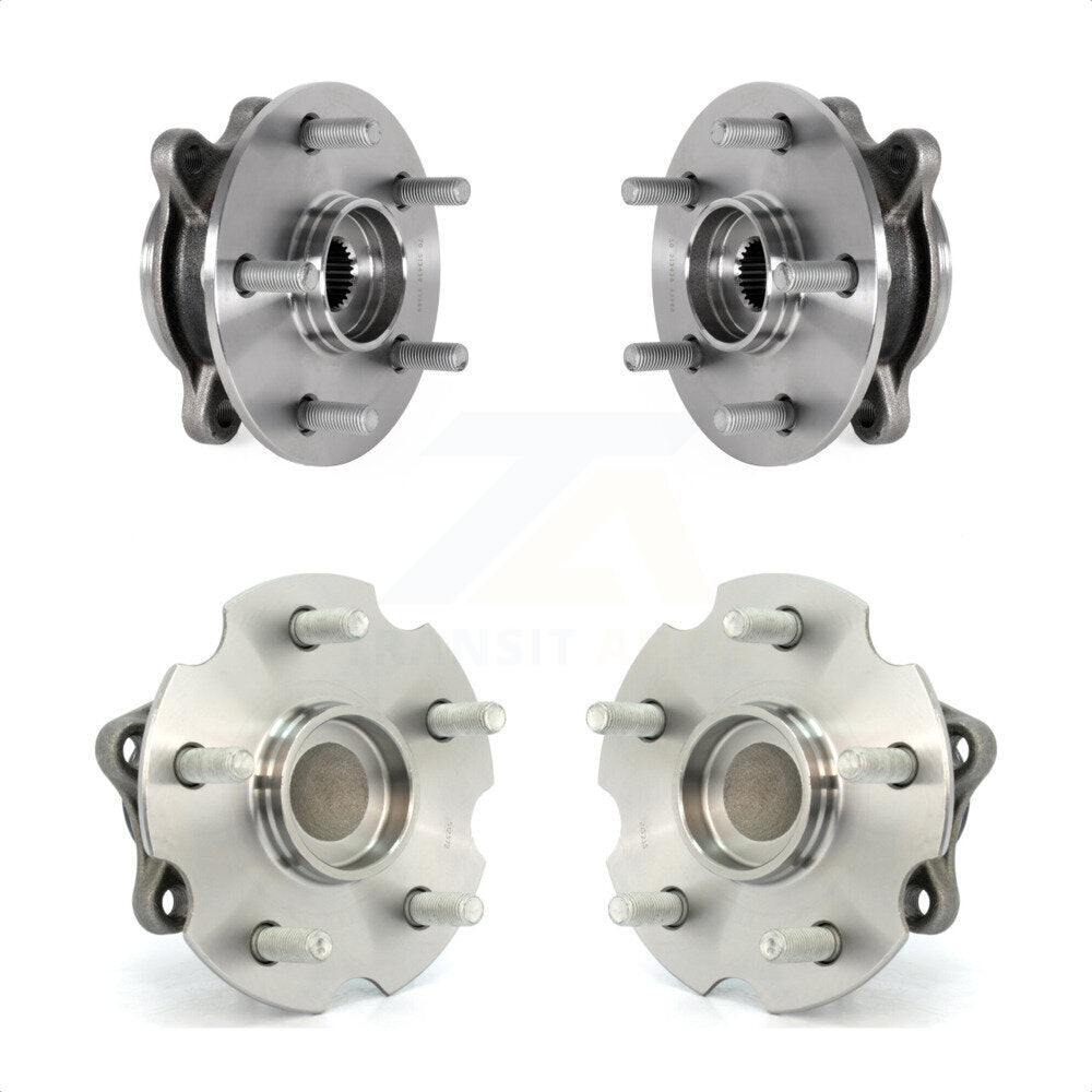 Front Rear Wheel Bearing & Hub Assembly Kit For Toyota RAV4 FWD with GAS engine K70-101922
