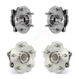 Front Rear Wheel Bearing & Hub Assembly Kit For Toyota RAV4 FWD with GAS engine K70-101922