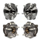 Front Rear Wheel Bearing & Hub Assembly Kit For 2006-2008 INFINITI M35 AWD K70-101993
