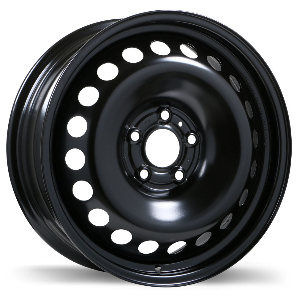 Steel / Acier Steel Wheel 17x6.5 5x114.3mm +45 66.1mm BLK