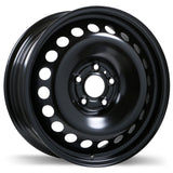 Steel / Acier Steel Wheel 17x6.5 5x114.3mm +45 66.1mm BLK