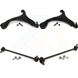 Front Suspension Control Arm And Ball Joint Assembly Link Kit For 2012 Hyundai Sonata GL GLS 13.82" Center To Length K72-100090