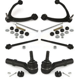 Front Suspension Control Arm And Ball Joint Assembly Steering Tie Rod End Stabilizer Bar Link Kit (8Pc) For Chevrolet Silverado 1500 GMC Tahoe Sierra Suburban Yukon Cadillac XL Avalanche Escalade ESV EXT 7-1/4" Length K72-100117