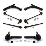 Front Suspension Control Arm And Ball Joint Assembly Steering Tie Rod End Stabilizer Bar Link Kit (8Pc) For Dodge Grand Caravan Chrysler Town & Country Ram C/V K72-100127