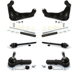 Front Suspension Control Arm And Ball Joint Assembly Steering Tie Rod End Stabilizer Bar Link Kit For Chevrolet Silverado 2500 HD GMC Sierra 3500 Hummer H2 Classic 1500 Suburban Yukon XL Avalanche K72-100143