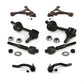 Front Suspension Control Arm And Ball Joint Assembly Steering Tie Rod End Stabilizer Bar Link Kit (8Pc) For Honda Civic 1.8L K72-100163