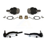 Front Suspension Ball Joint And Tie Rod End Kit For Chevrolet Trailblazer GMC Envoy EXT XL Buick Rainier Oldsmobile Bravada XUV SSR Isuzu Ascender Saab 9-7x K72-100898