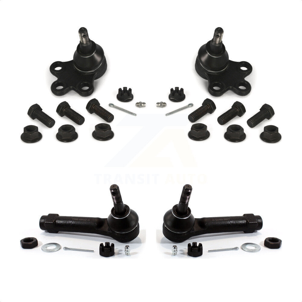 Front Suspension Ball Joint And Tie Rod End Kit For Chevrolet Impala Pontiac Grand Prix Venture Limited Montana Monte Carlo Oldsmobile Silhouette Trans Sport K72-100934
