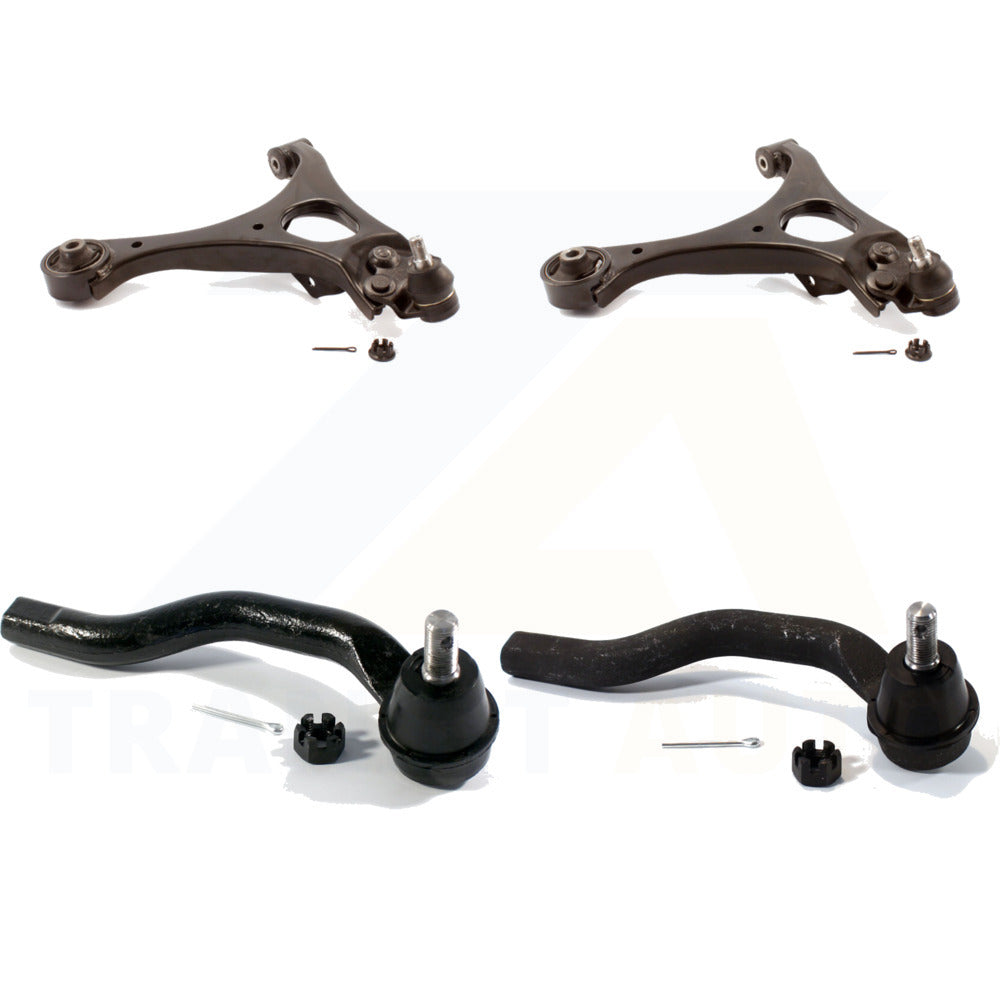 Front Suspension Control Arm And Tie Rod End Kit For 2006-2011 Honda Civic Acura CSX K72-101004