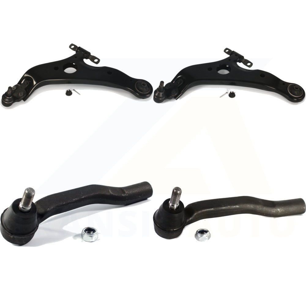 Front Suspension Control Arm And Tie Rod End Kit For 2004-2010 Toyota Sienna K72-101009